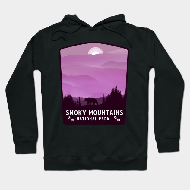 Smoky mountains national park-vintage Hoodie by Tonibhardwaj